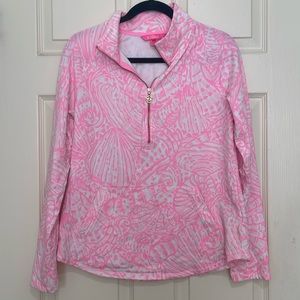 EUC Lilly Pulitzer Half Zip Pullover